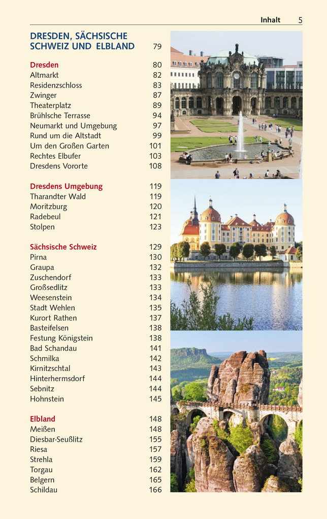Weitere Ansicht: TRESCHER Reiseführer Sachsen | Bernd Wurlitzer, Kerstin Sucher