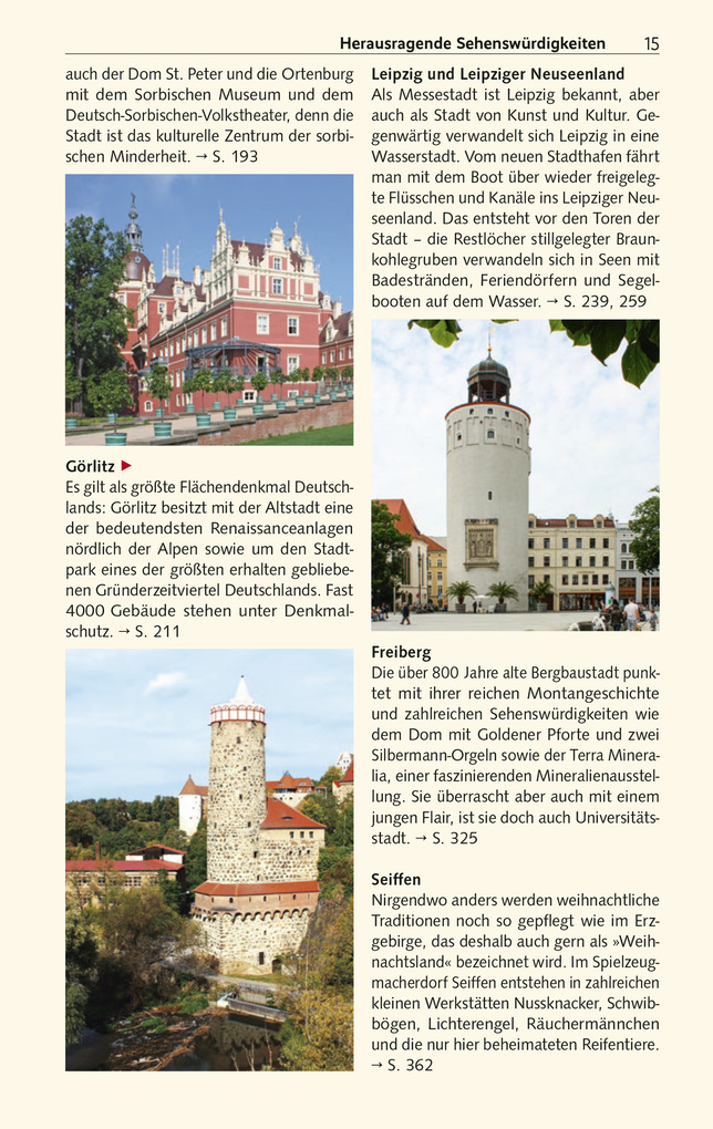 Weitere Ansicht: TRESCHER Reiseführer Sachsen | Bernd Wurlitzer, Kerstin Sucher