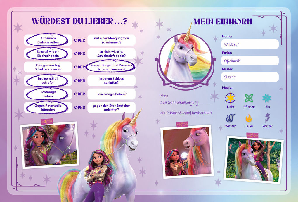 Weitere Ansicht: Unicorn Academy - Mein Freundschaftsbuch
