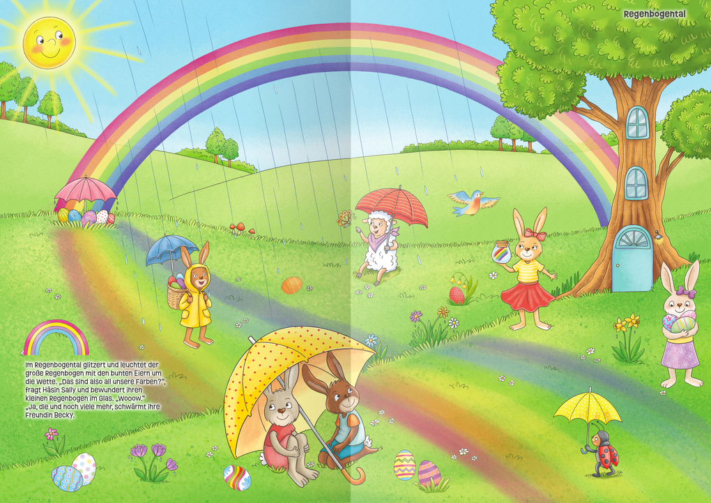 Weitere Ansicht: Mein Stickeralbum Ostern | Klara Kamlah