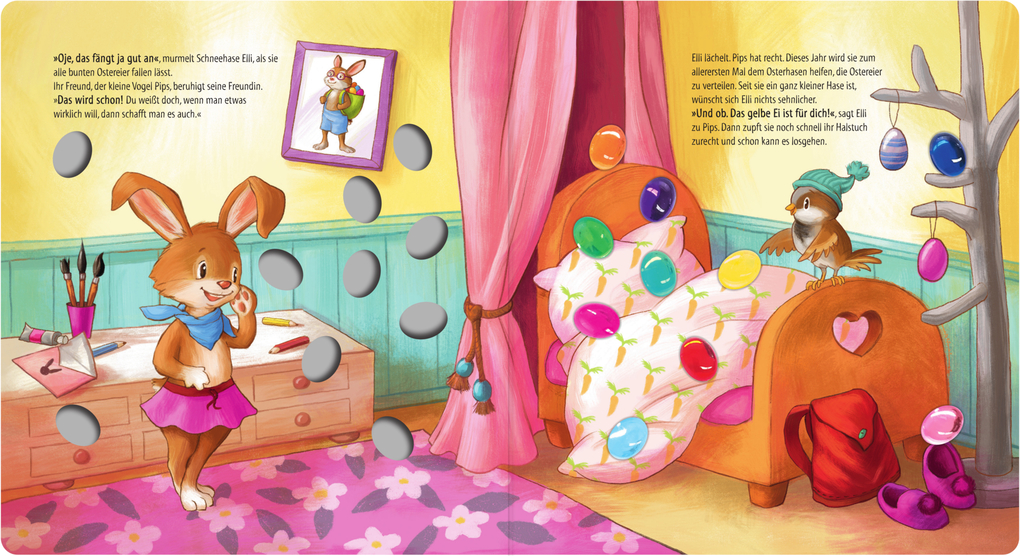 Weitere Ansicht: Elli Osterhase und die Osterhasenprüfung | Klara Kamlah