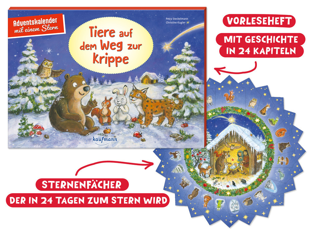 Weitere Ansicht: Tiere auf dem Weg zur Krippe | Petra Steckelmann