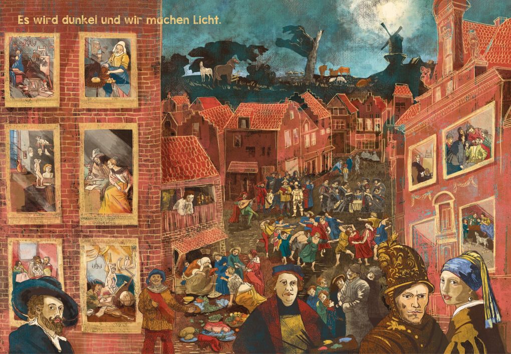 Weitere Ansicht: Das große Wimmelbuch der Kunst | Susanne Rebscher