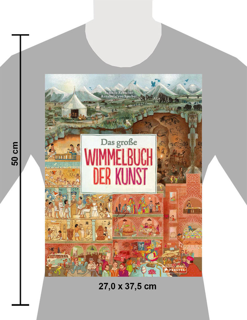 Weitere Ansicht: Das große Wimmelbuch der Kunst | Susanne Rebscher
