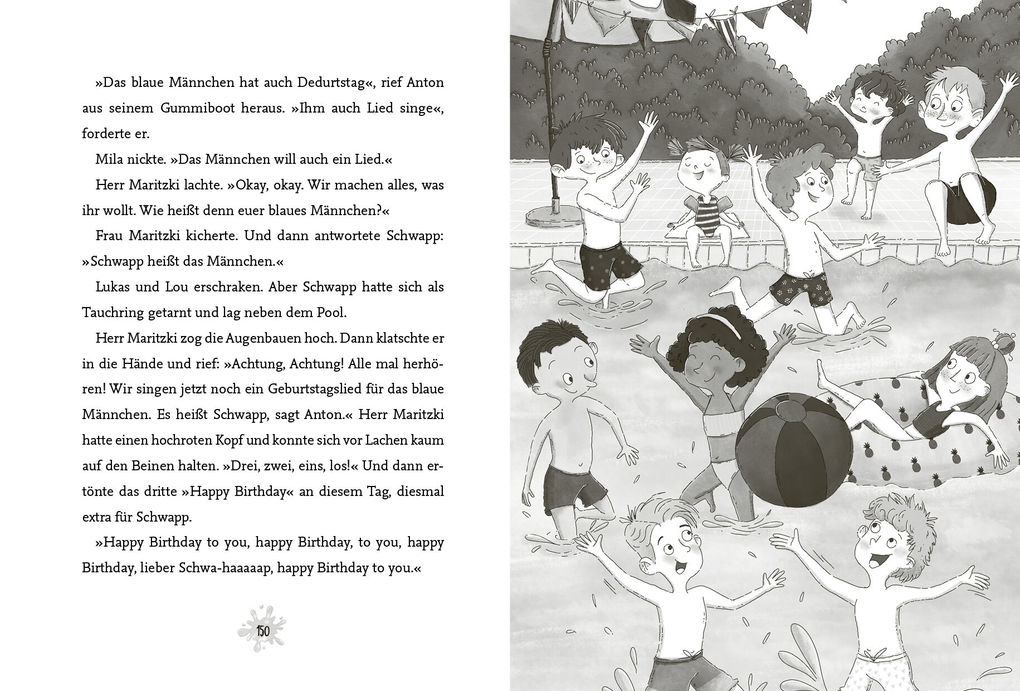 Weitere Ansicht: Schwapp, der Geheimschleim - Ein Sommerfest mit Schmierigkeiten | Tina Schilp