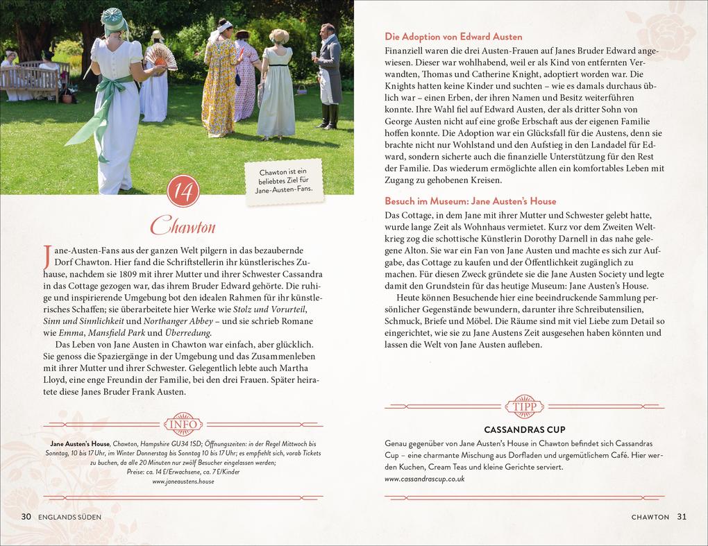 Weitere Ansicht: Der inoffizielle Jane Austen Reiseführer | Antje Gerstenecker