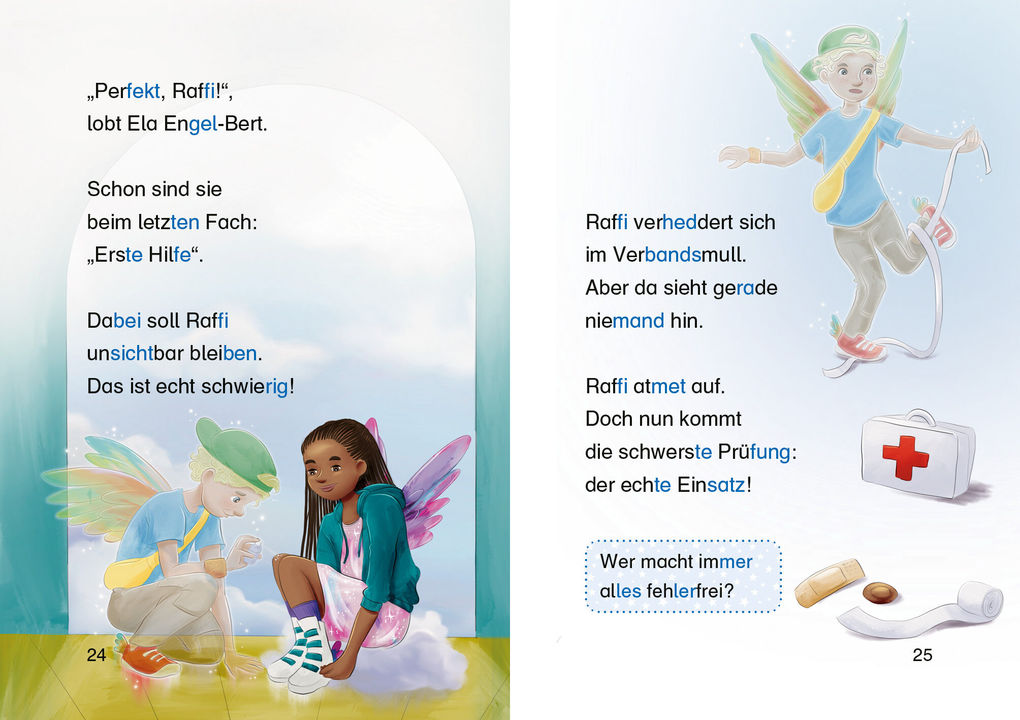 Weitere Ansicht: Eine himmlische Schule. Schutz-Agent im Einsatz | Katja Reider