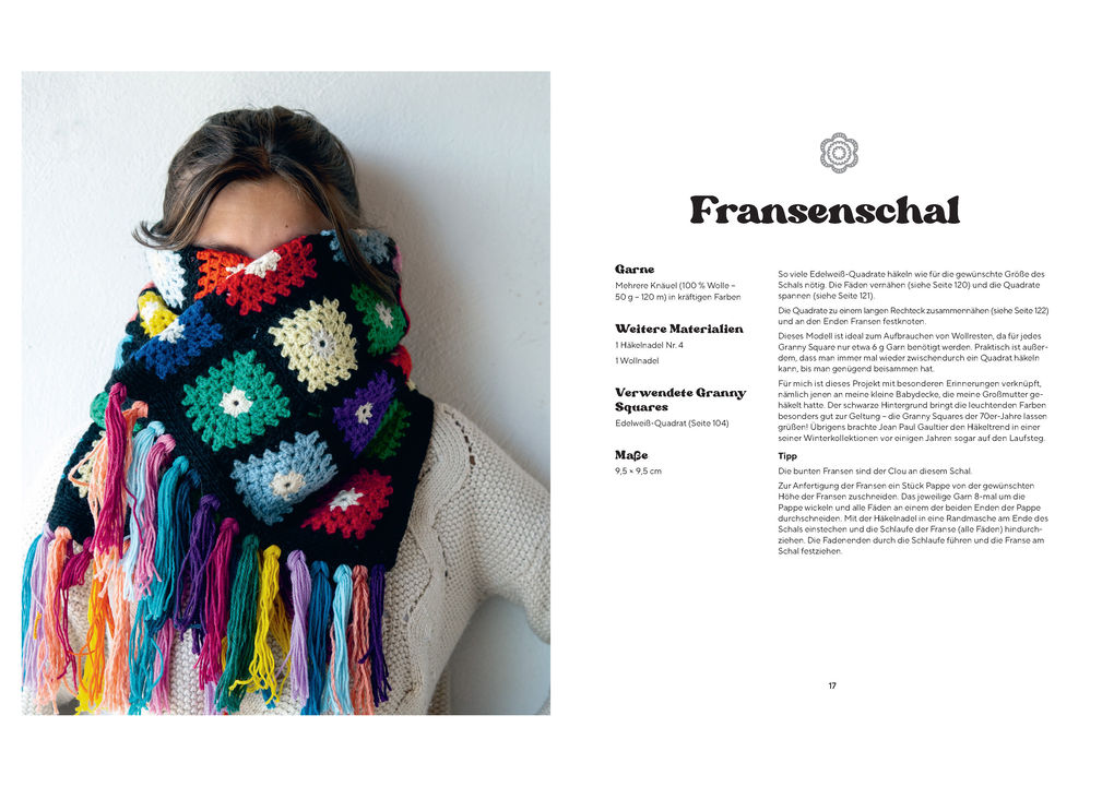 Weitere Ansicht: Poppige Granny Squares - echt kultig häkeln | Francoise Vauzeilles