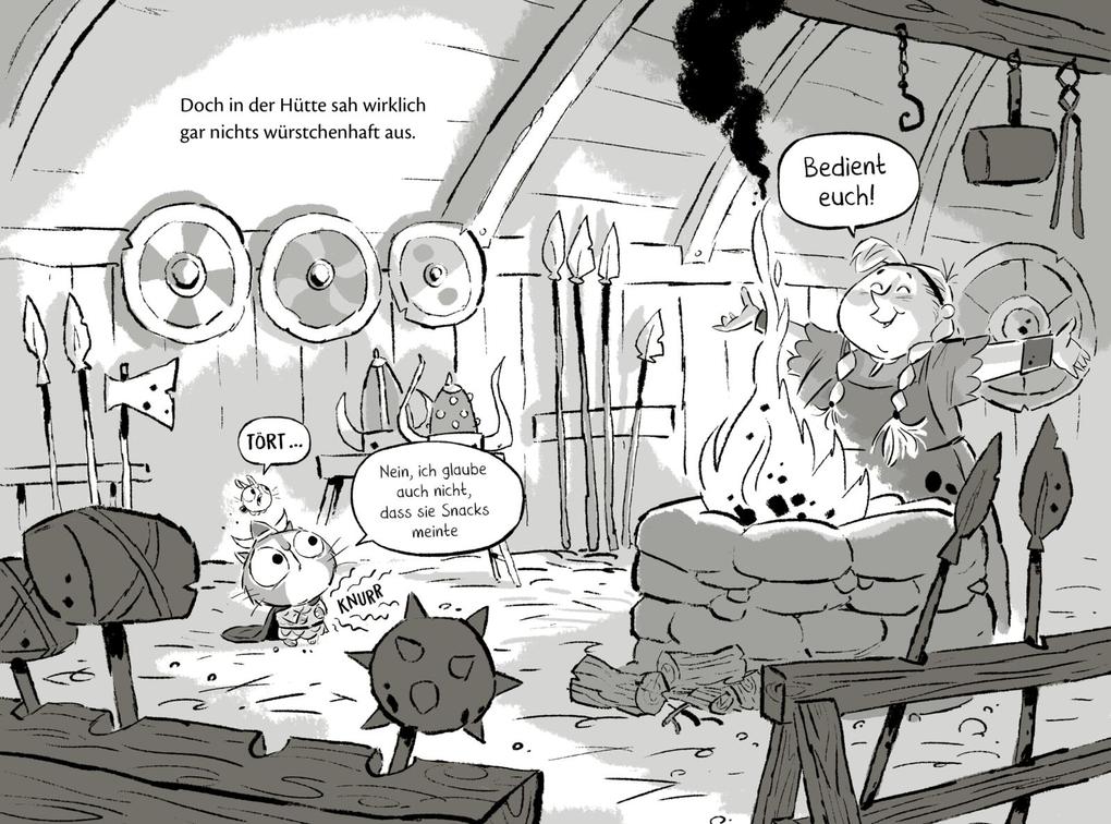 Weitere Ansicht: Muffin und Tört! 1: Bei den Wikingern | Adam Stower