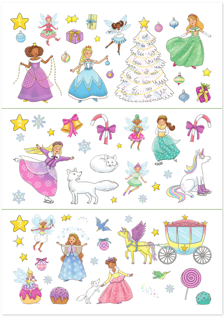 Weitere Ansicht: Mein Sticker-Adventskalender | Klara Kamlah