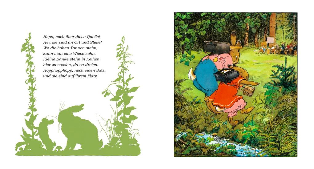 Weitere Ansicht: Die Häschenschule: Geschichten fürs ganze Jahr | Albert Sixtus, Anne Mühlhaus, Fritz Koch-Gotha