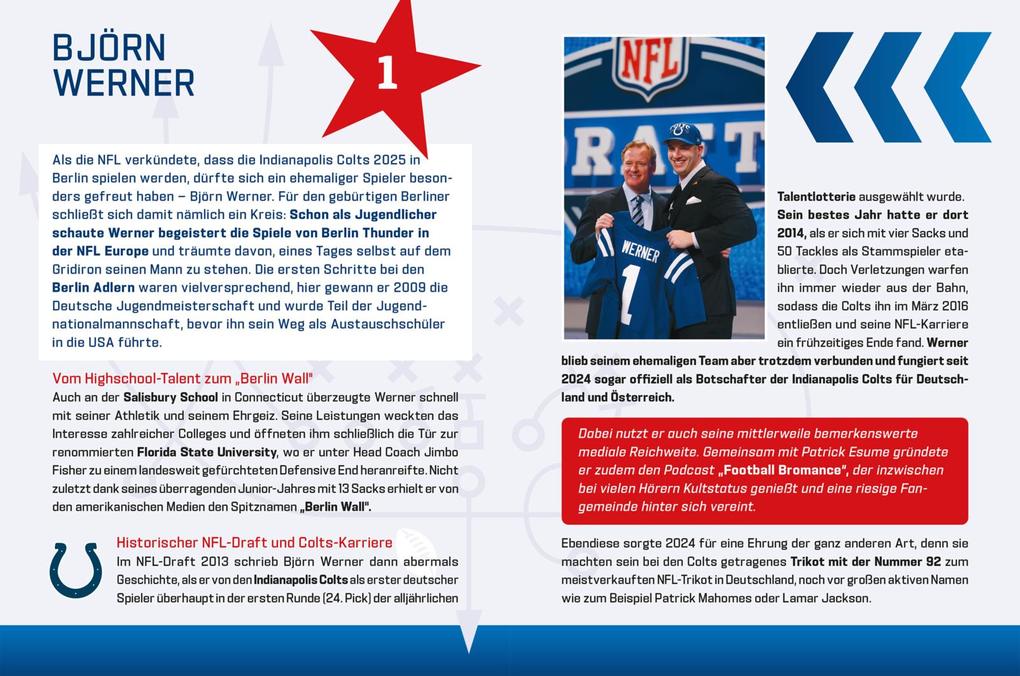 Weitere Ansicht: NFL American Football Adventskalender 2025 | Holger Weishaupt