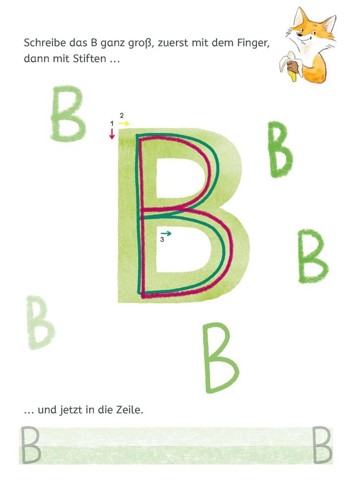 Weitere Ansicht: Mein bunter Schulstartblock: Buchstaben und Zahlen schreiben | Eva Odersky