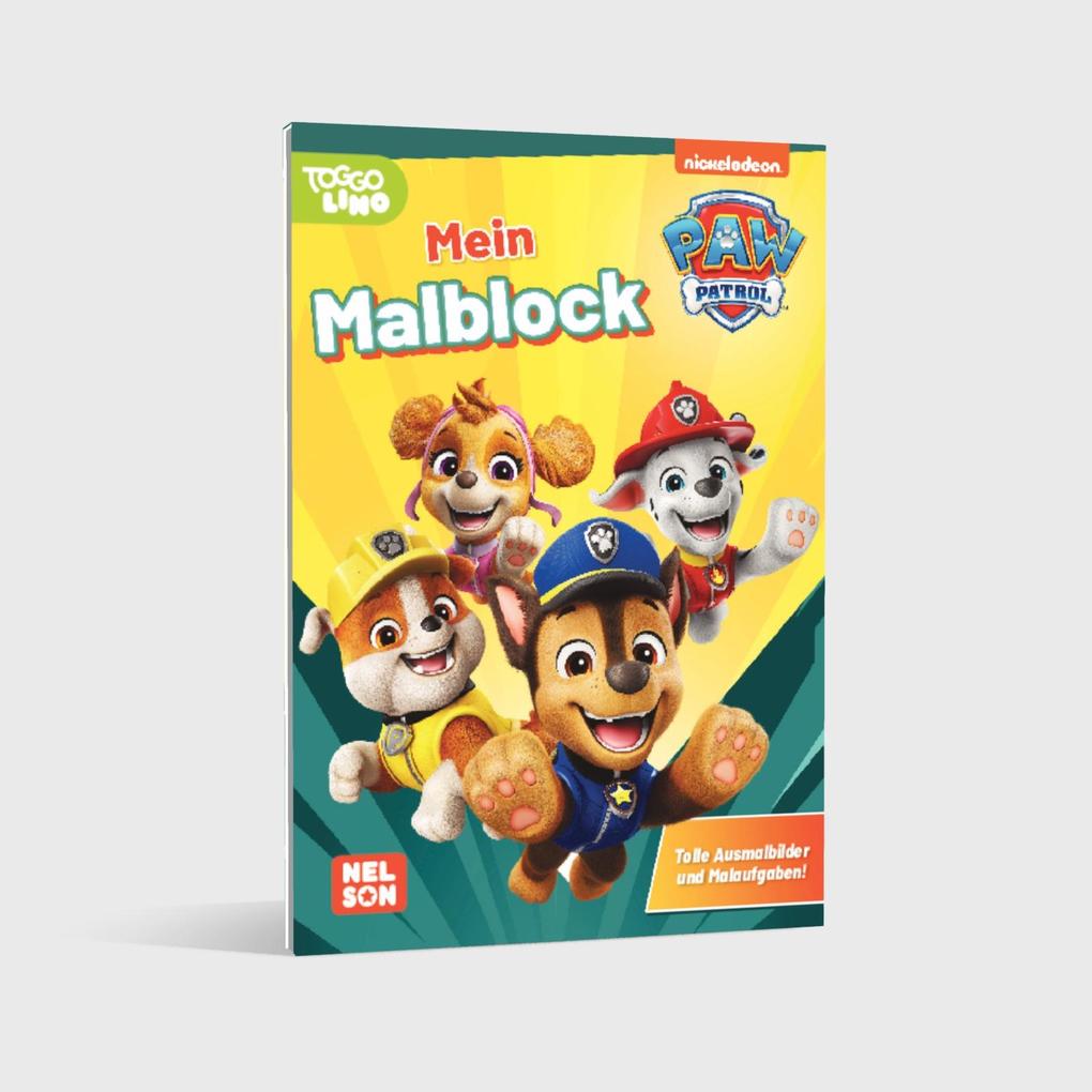 Weitere Ansicht: PAW Patrol Kindergartenheft: Mein Malblock