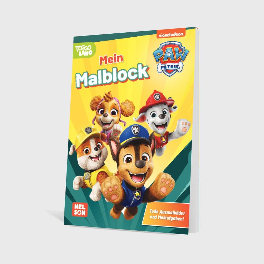 Weitere Ansicht: PAW Patrol Kindergartenheft: Mein Malblock