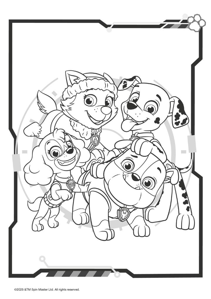 Weitere Ansicht: PAW Patrol Kindergartenheft: Mein Malblock