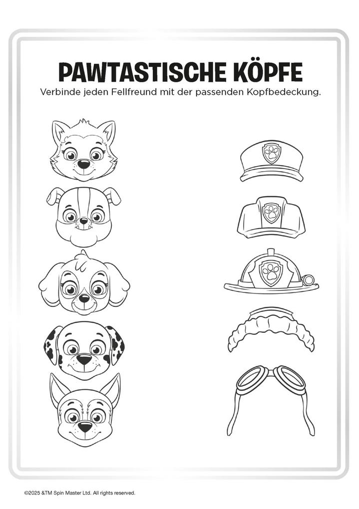 Weitere Ansicht: PAW Patrol Kindergartenheft: Mein Malblock