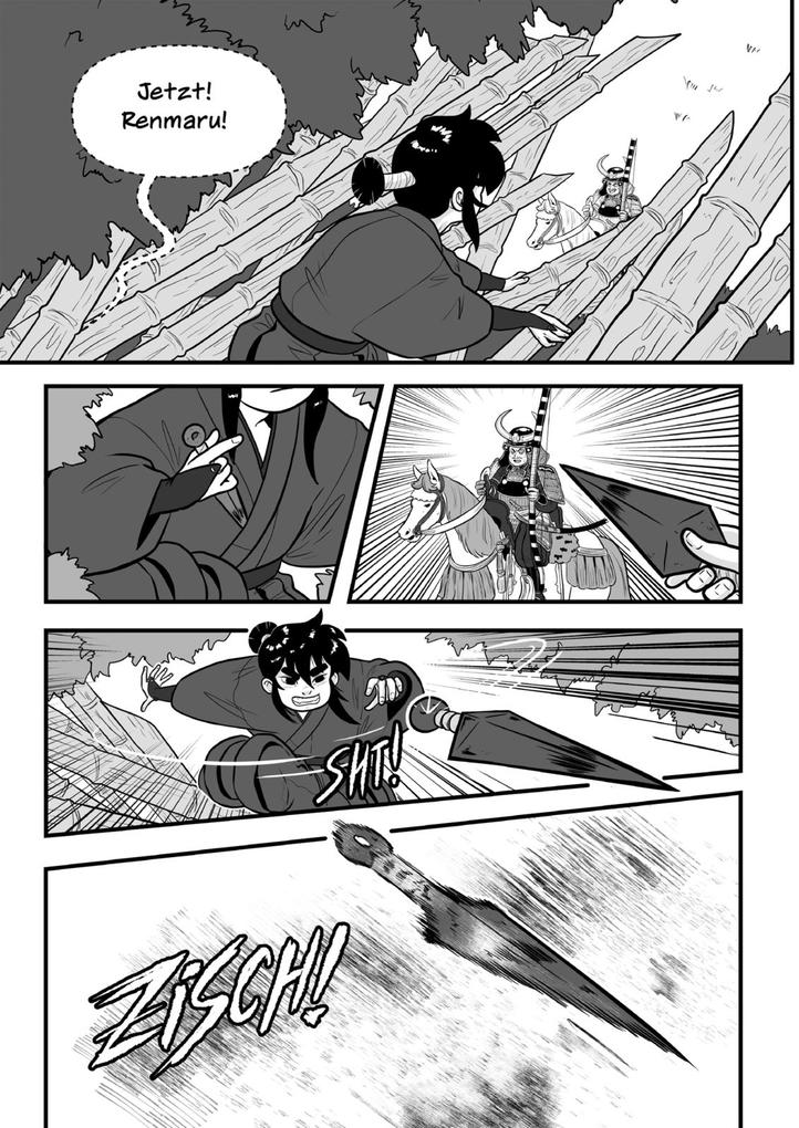 Weitere Ansicht: Ren, der Ninja Band 4 - Wolfsspuren | Miyuki Tsuji