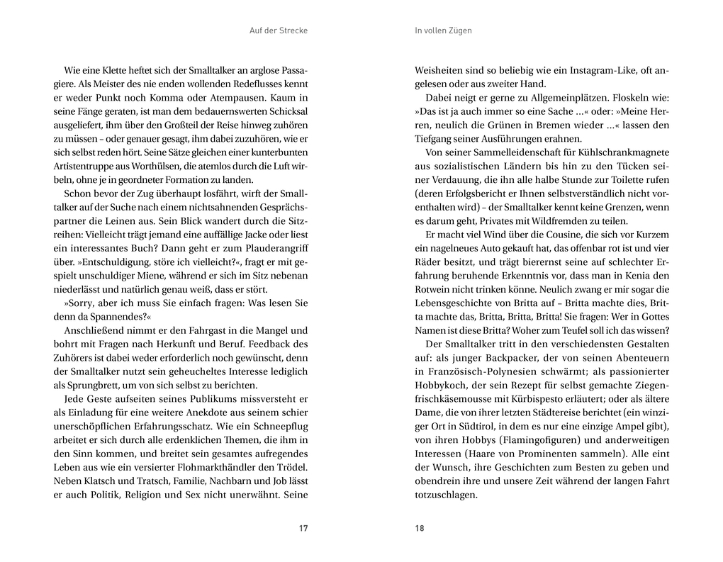 Weitere Ansicht: In vollen Zügen | Oliver Weiss