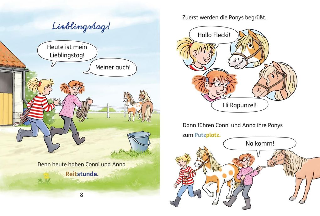 Weitere Ansicht: Lesen lernen mit Conni: Conni und das Reiterfest | Julia Boehme