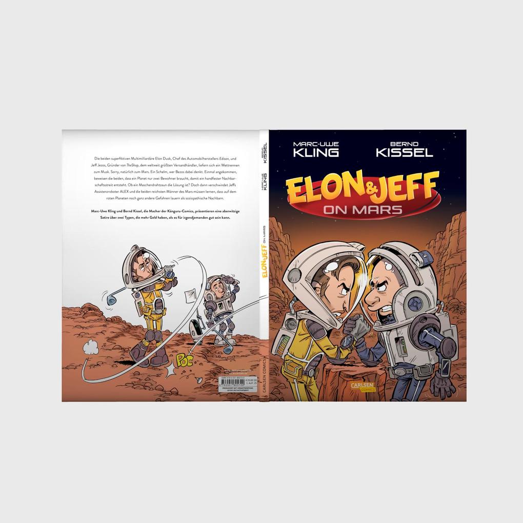 Weitere Ansicht: Elon & Jeff on Mars | Marc-Uwe Kling