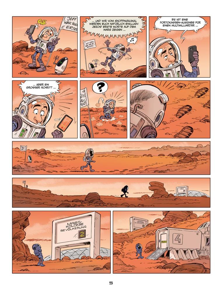 Weitere Ansicht: Elon & Jeff on Mars | Marc-Uwe Kling