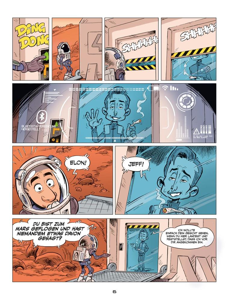 Weitere Ansicht: Elon & Jeff on Mars | Marc-Uwe Kling