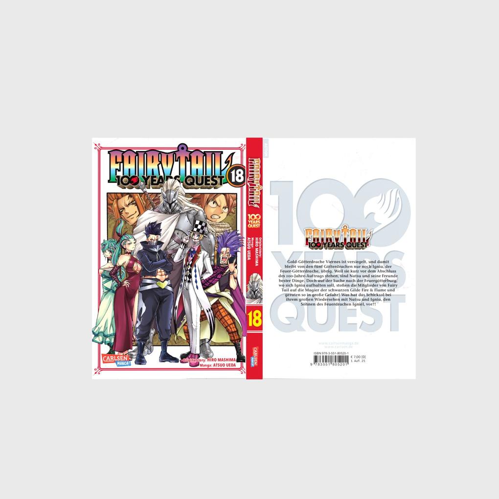Weitere Ansicht: Fairy Tail - 100 Years Quest 18 | Hiro Mashima, Atsuo Ueda
