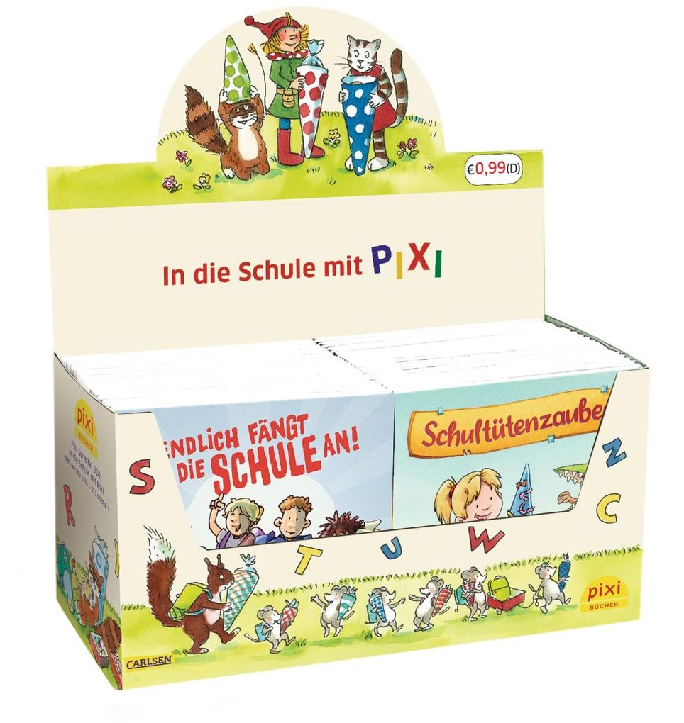 Weitere Ansicht: Pixi-Box 304: In die Schule mit Pixi (8x8 Exemplare) | diverse