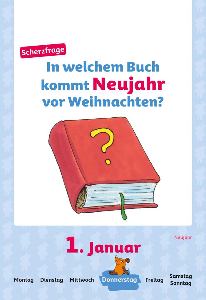 Weitere Ansicht: Frag doch mal ... die Maus: Tageskalender 2026 - Mein Kalender für jeden Tag! | Hannah Flessner