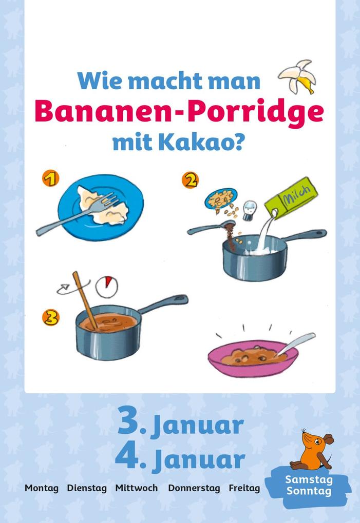 Weitere Ansicht: Frag doch mal ... die Maus: Tageskalender 2026 - Mein Kalender für jeden Tag! | Hannah Flessner