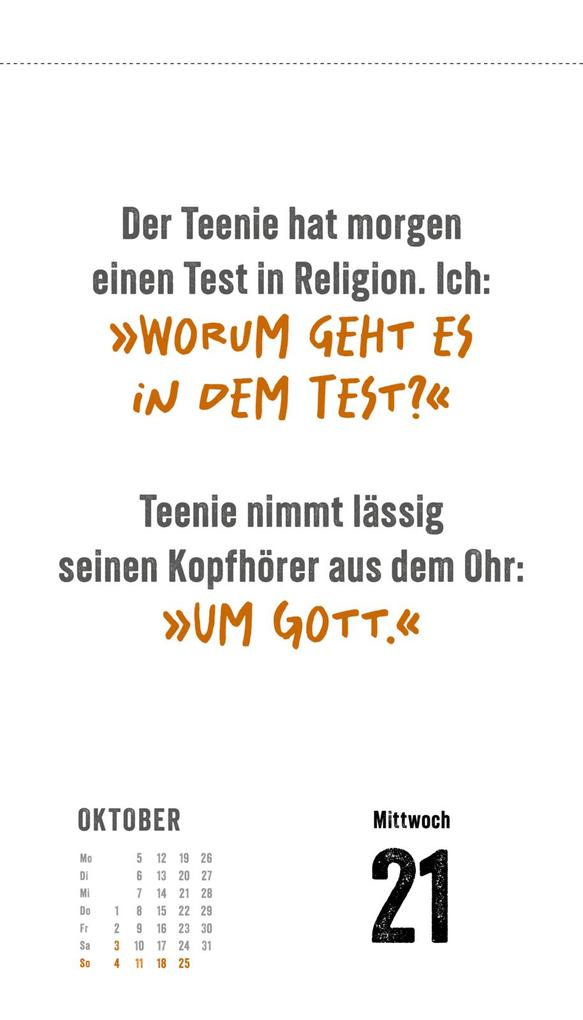 Weitere Ansicht: Chill mal dein Leben! - Überleben mit Teenagern 2026 | Lappan Verlag