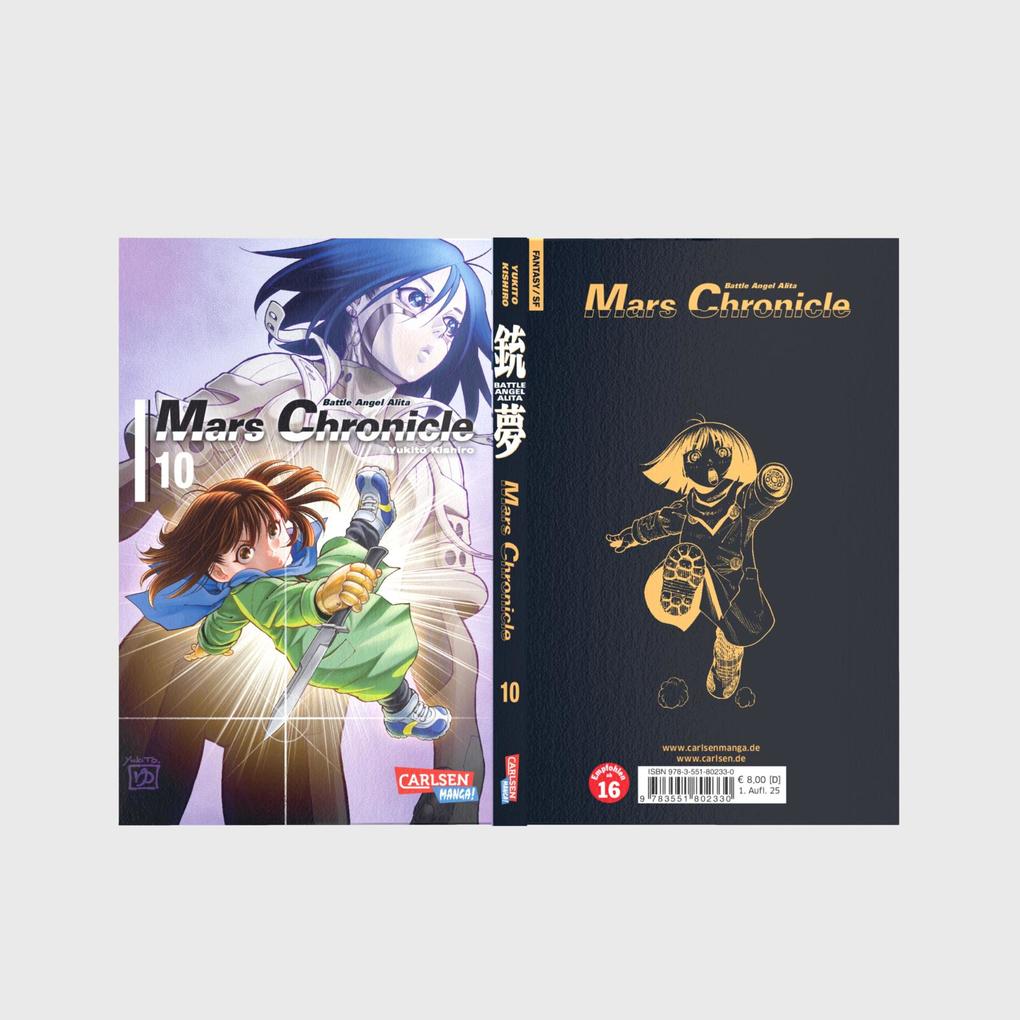 Weitere Ansicht: Battle Angel Alita - Mars Chronicle 10 | Yukito Kishiro