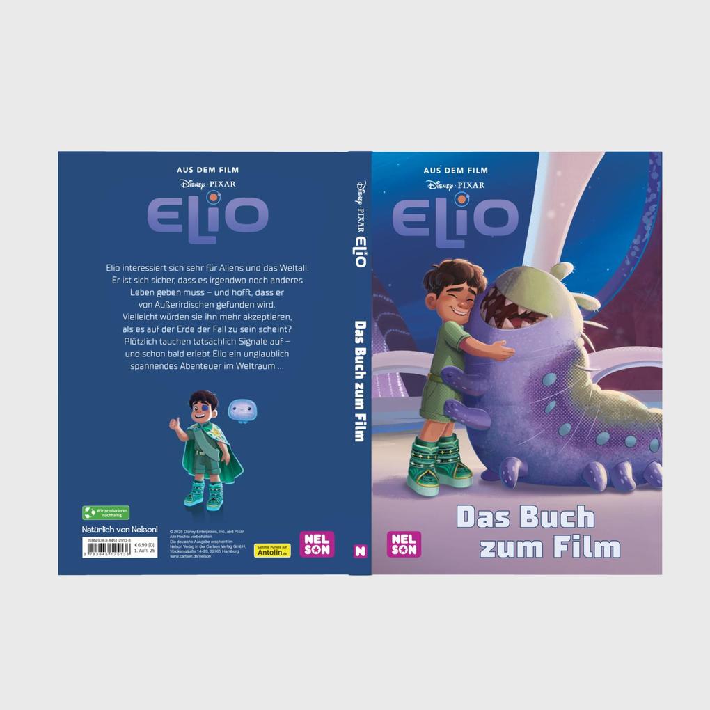 Weitere Ansicht: Disney Filmbuch zum Vorlesen: Elio | Walt Disney