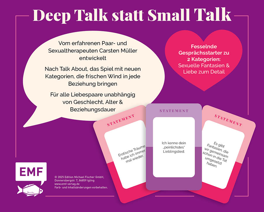 Weitere Ansicht: Kartenspiel: Talk about Sex - Das Kommunikationsspiel für Paare | Carsten Müller