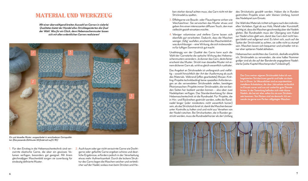 Weitere Ansicht: Strickmusterbibel - Hebemaschen | Katharina Hageböck