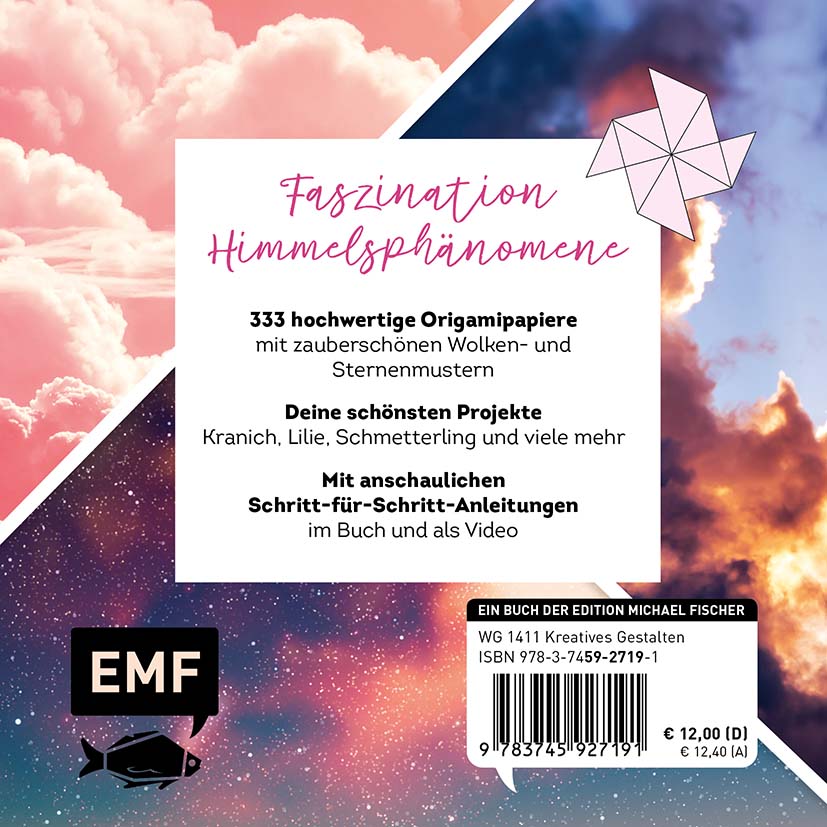 Weitere Ansicht: 333 Origami - Beautiful Sky - Zauberschöne Papiere falten