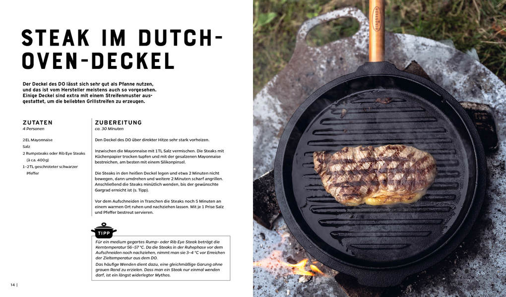 Weitere Ansicht: Dutch Oven - Leckere Outdoorküche aus dem Feuertopf | Oliver Sievers
