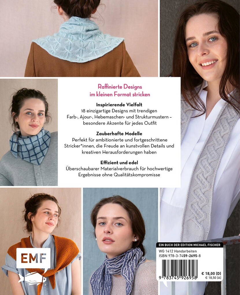 Weitere Ansicht: Mini-Tücher - Maxi-Chic | Stricken mit @maschenfein | Marisa Nöldeke, Sandra Groll, Lisa Kirchhoff