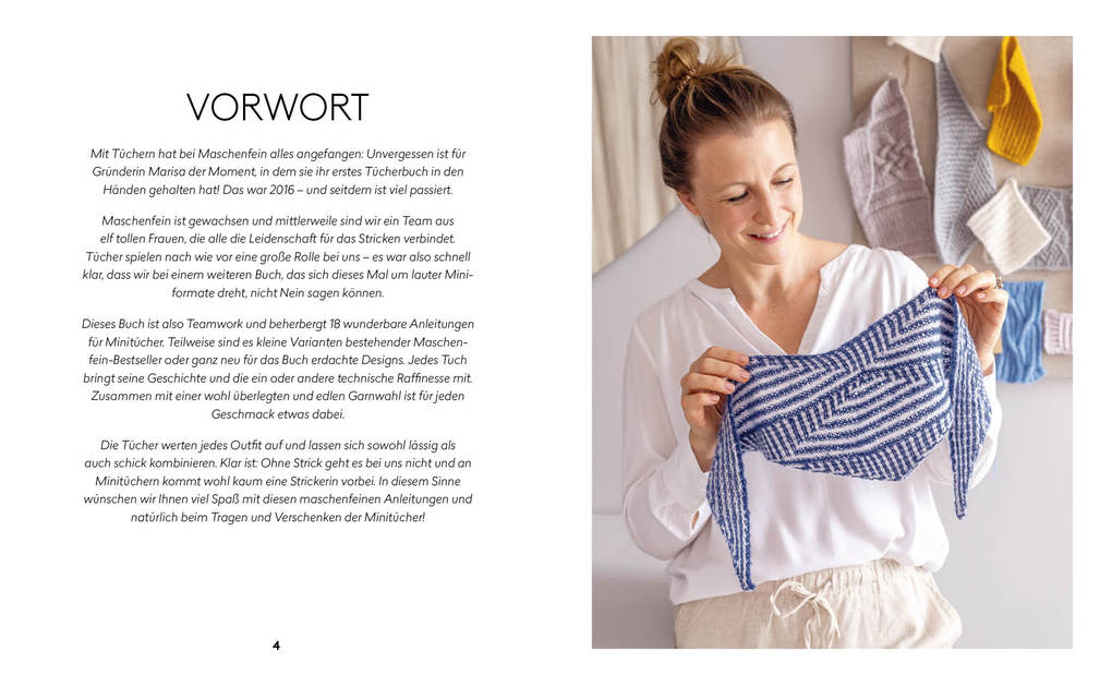 Weitere Ansicht: Mini-Tücher - Maxi-Chic | Stricken mit @maschenfein | Marisa Nöldeke, Sandra Groll, Lisa Kirchhoff