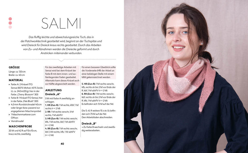 Weitere Ansicht: Mini-Tücher - Maxi-Chic | Stricken mit @maschenfein | Marisa Nöldeke, Sandra Groll, Lisa Kirchhoff