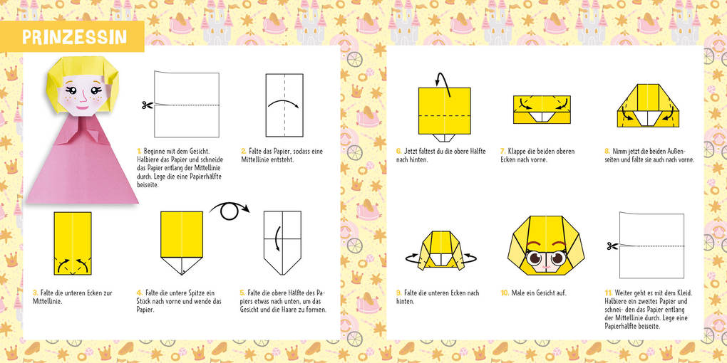 Weitere Ansicht: 88 x Origami Kids - Prinzessinnen | Thade Precht