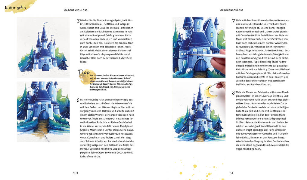 Weitere Ansicht: Zauberhaftes Watercolor | Carolin Hensler
