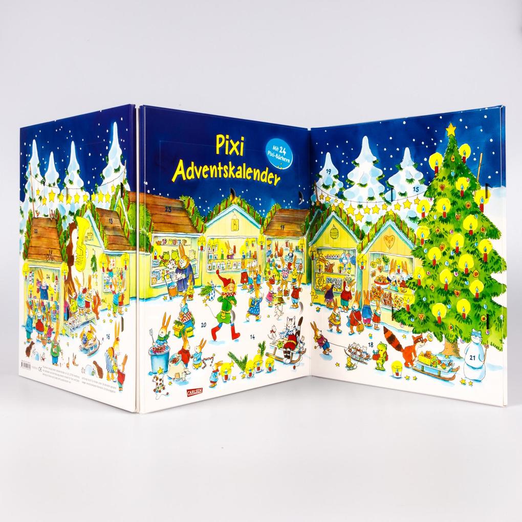 Weitere Ansicht: Pixi Adventskalender als Leporello