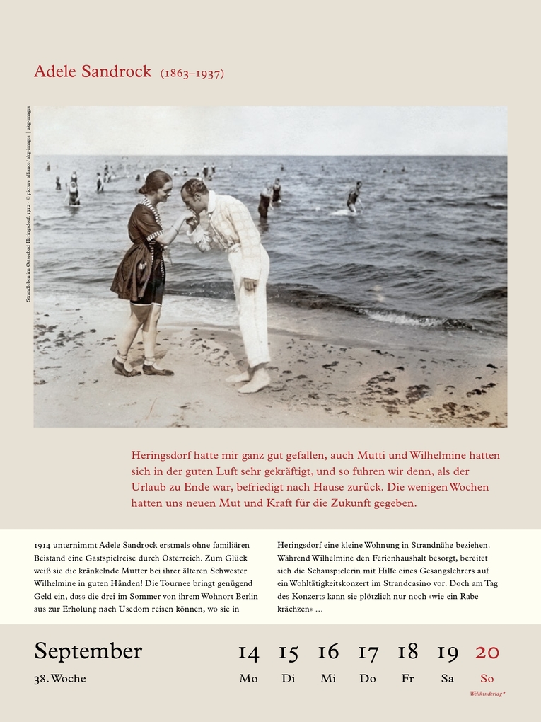 Weitere Ansicht: Literarische Ostsee Kalender 2026