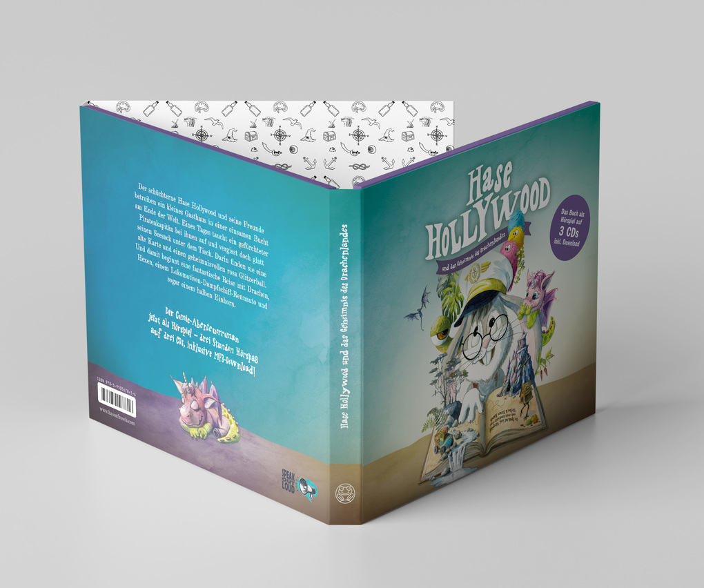 Weitere Ansicht: Hase Hollywood und das Geheimnis des Drachenlandes - Audio CDs | Simon Rasch, Stefan Rasch