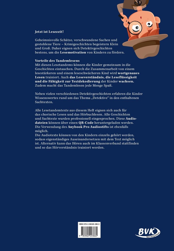 Weitere Ansicht: Kinderkrimis und Spurensuche - Detektivgeschichten gemeinsam im Lesetandem lesen | Sophie Meseck