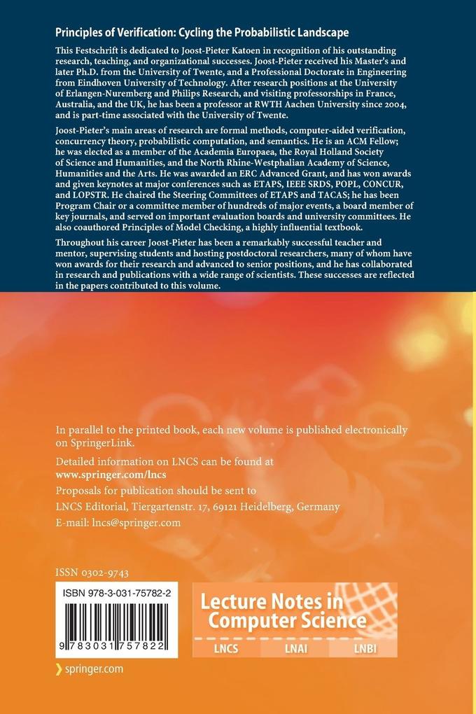 Weitere Ansicht: Principles of Verification: Cycling the Probabilistic Landscape