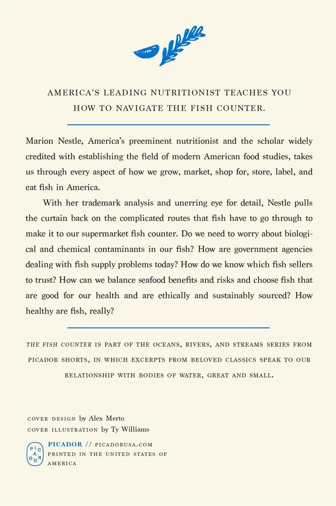 Weitere Ansicht: The Fish Counter (Picador Shorts) | Marion Nestle