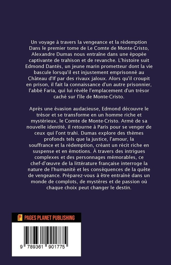Weitere Ansicht: Le comte de Monte-Cristo, Tome I | Alexandre Dumas